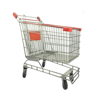 212L Folding Australian Metal Retail Supermarket Shopping Cart Grocery Shopping Trolley