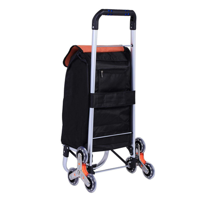 Best Durable Cheap Price Six Wheels Metal Shopping Cart Trolley For Sale